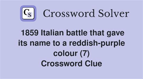 reddish purple crossword clue|reddish purple colour 7 letters.